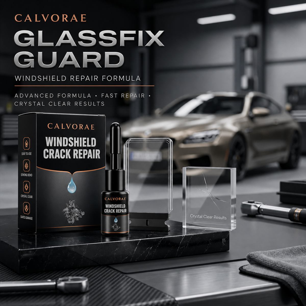Arlowa Windshield Repair Kit